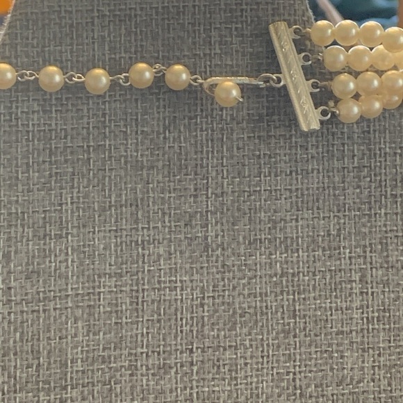 Two Vintage Faux Pearl Necklaces 16” & 23” - Picture 8 of 8